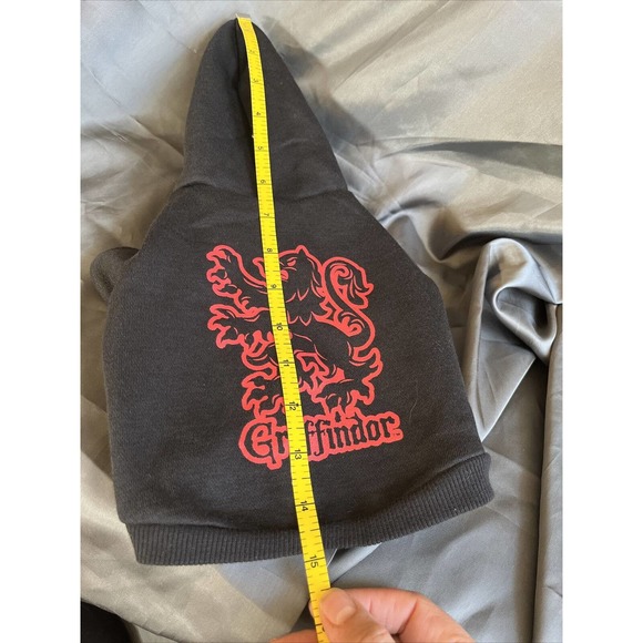 NEW Wizarding World Harry Potter Gryffindor Pet Dog Puppy Hoodie Size Small S - Picture 7 of 8